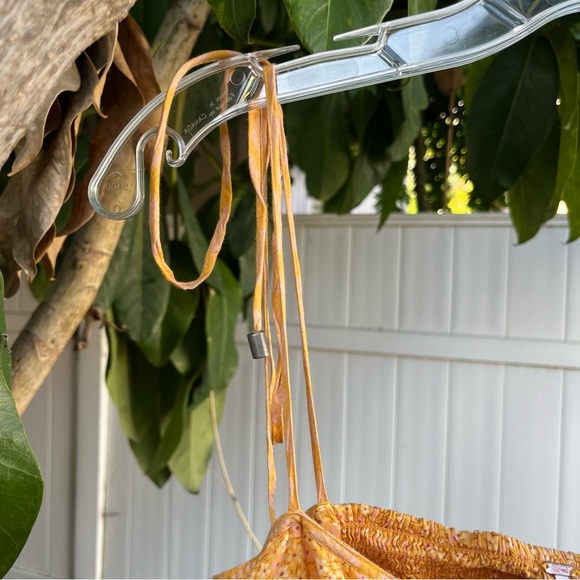 Free People Emmaline Floral Dress in yellow. - Picture 7 of 12